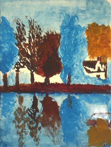 Charles Hutson Drawing & Watercolor - Lost Art Salon