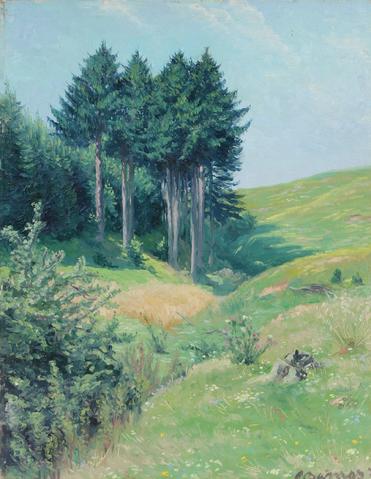 <i>Slope of Eulergraben</i> <br>1931 Oil <br><br>#93449