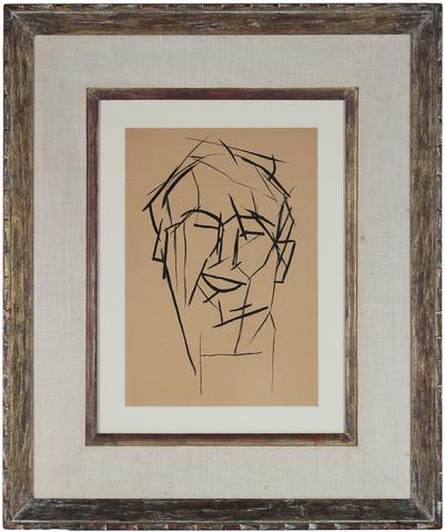 <i>Karl Knaths</i><br>Pen & Ink, 1930-50s<br><br>#16050