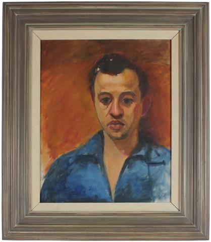 <i>Self Portrait</i><br>Early 1940s Oil<br><br>#51742