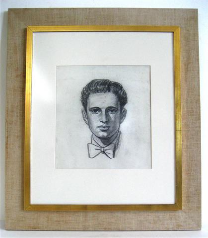 &lt;i&gt;Dapper Bowtie&lt;/i&gt;&lt;br&gt;1920-30s Graphite Portrait&lt;br&gt;&lt;br&gt;#9588