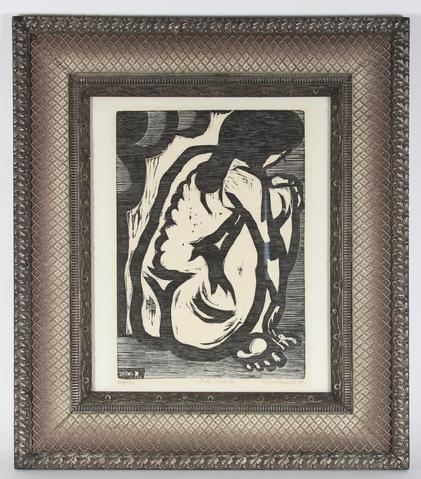<i>Spine</i><br>1968 Woodcut<br><br>#33774