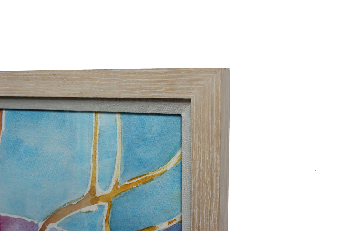 Abstracted Watercolor Tree<br>Late 20th - Early 21st Century<br><br>#43846