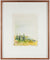 California Trees on Hillside <br>Late 20th-Early 21st Century Watercolor <br><br>#43874