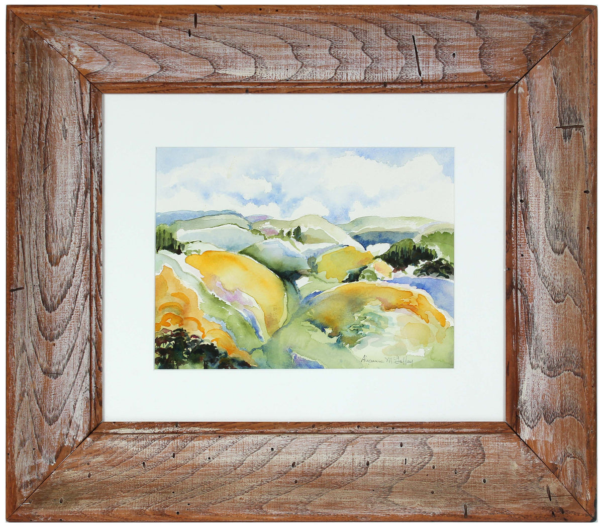&lt;i&gt;Pacifica Hills, CA&lt;/i&gt;, Watercolor&lt;br&gt;Late 20th - Early 21st Century&lt;br&gt;&lt;br&gt;#43880