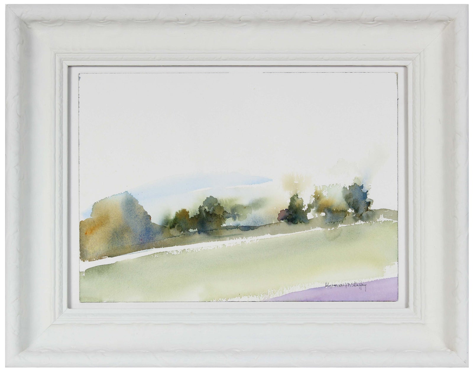 <i>Morning Mist, CA</i><br> Watercolor Late 20th Century<br><br>#43984