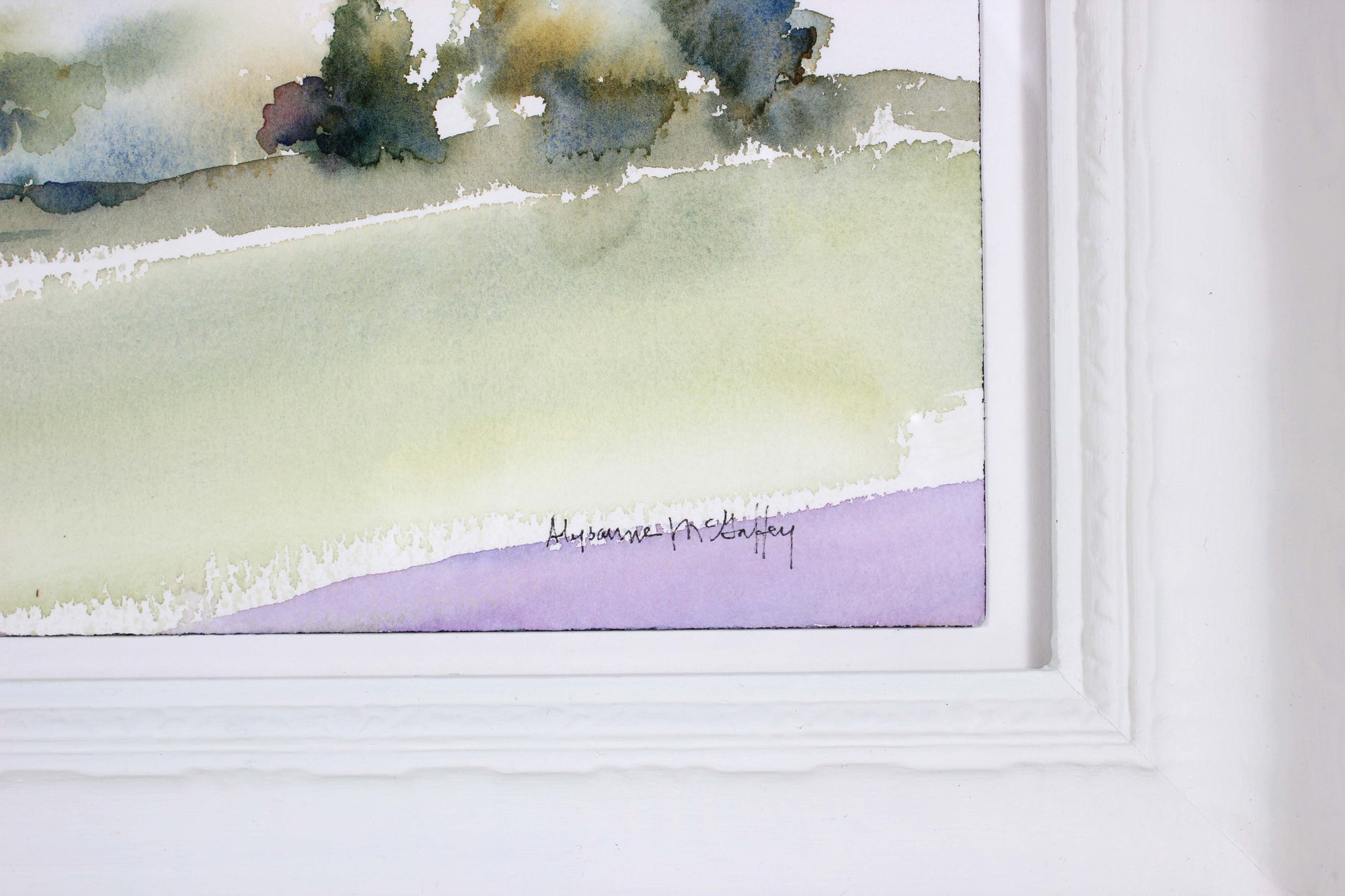 <i>Morning Mist, CA</i><br> Watercolor Late 20th Century<br><br>#43984