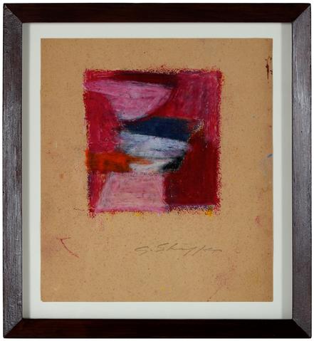 Red Color Study&lt;br&gt;1958 Pastel&lt;br&gt;&lt;br&gt;#8266