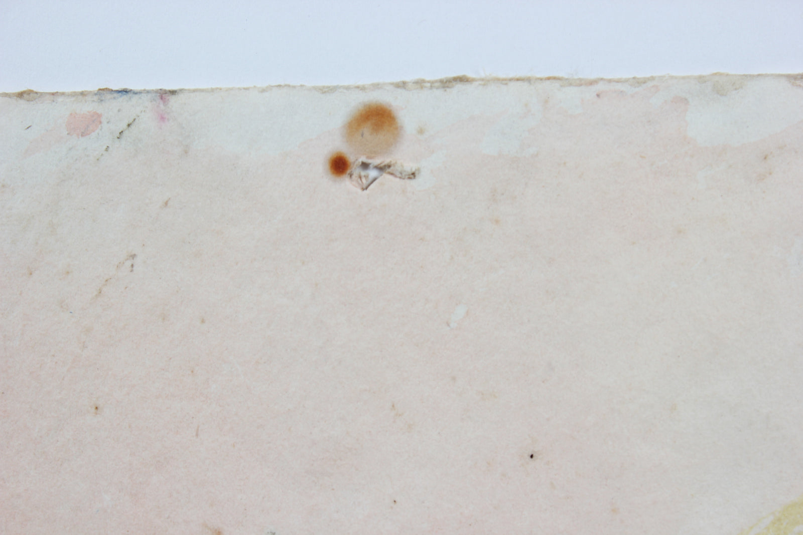 Modernist Nude Abstraction<br>1940-60s Watercolor<br><br>#4542