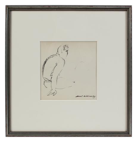 Loose Ink Sketch<br>Mid Century, New York<br><br>#57899