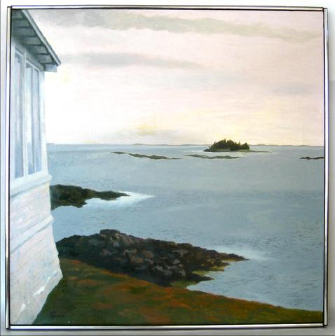 <i>John Marin's Studio - Cape Split, Maine</i><br>1979 Coastal Oil<br><br>#15873