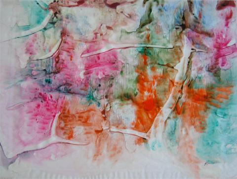 Color Study<br>Acrylic Watercolor, 1968<br><br>#16339