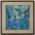 Abstracted Underwater Figures<br>Mid Century Oil<br><br>#19019