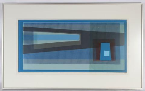 <i>Tranquil</i><br>Serigraph, 1960s<br><br>#19232