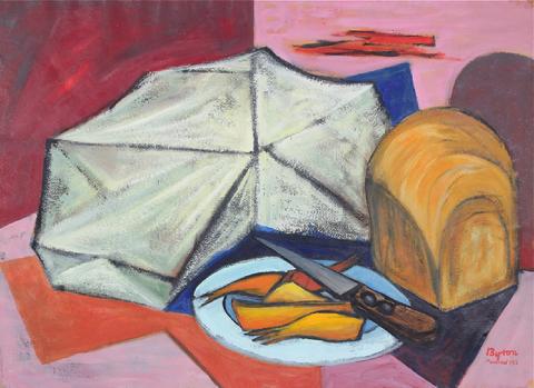 <i>Sardines</i><br>1955-56  Oil & Casein<br><br>#33563