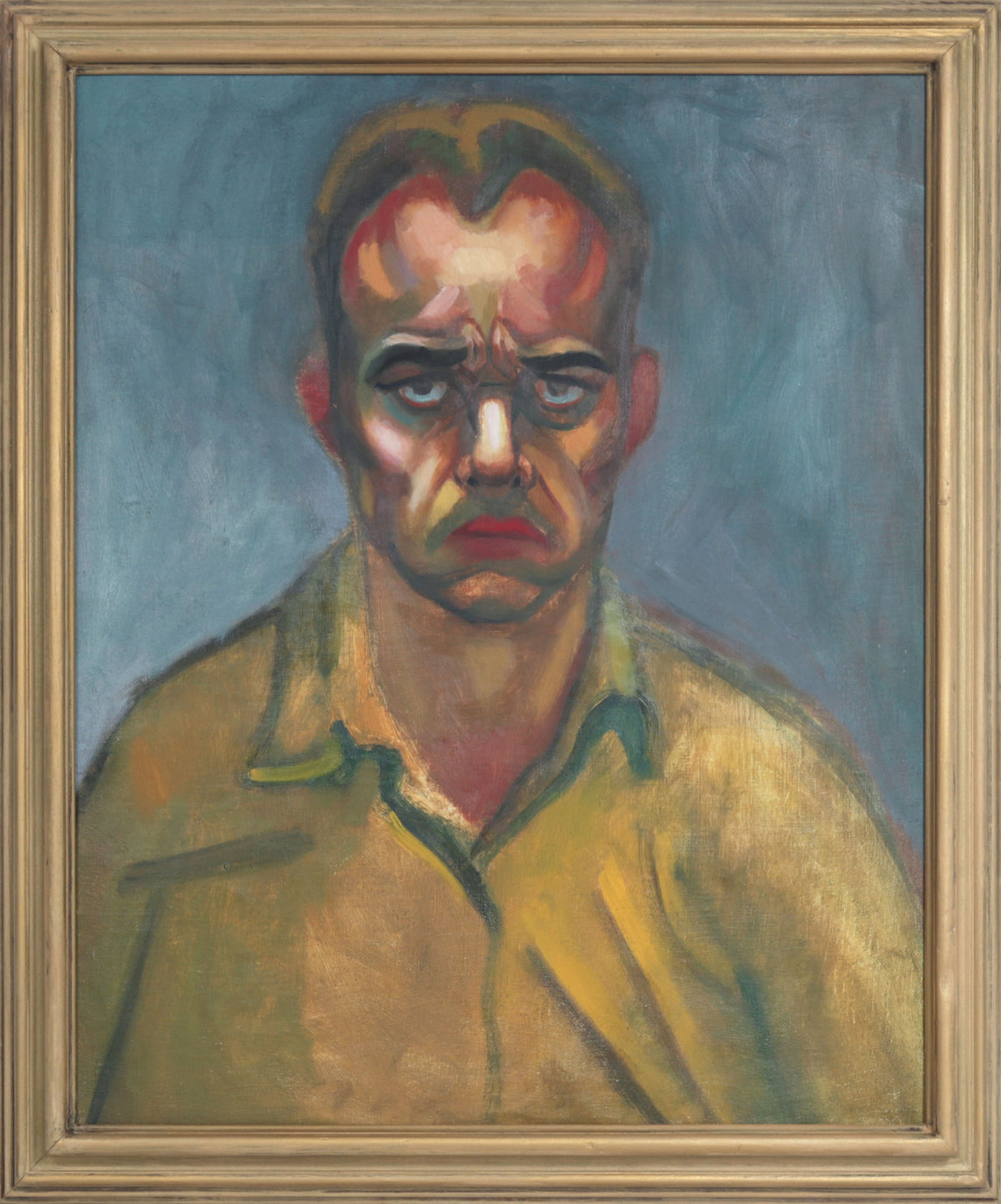 Artist Self Portrait &lt;br&gt;1930s Oil &lt;br&gt;&lt;br&gt;#50211