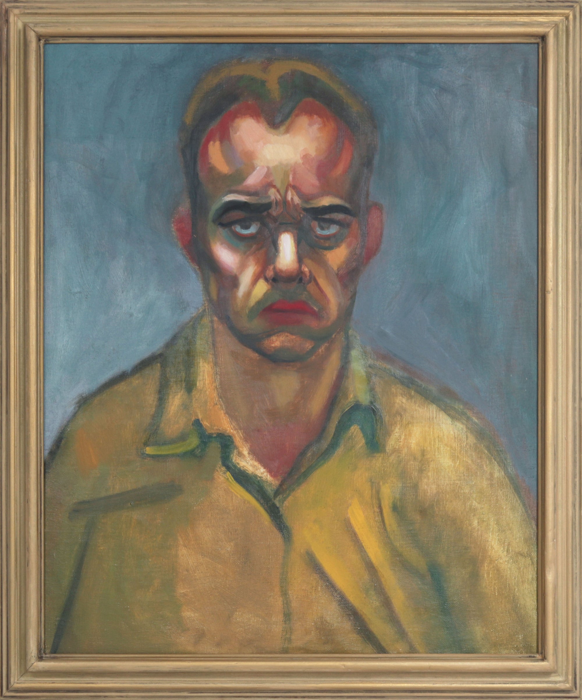 Artist Self Portrait <br>1930s Oil <br><br>#50211