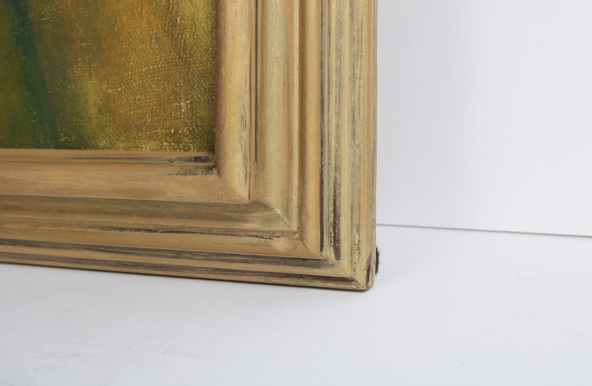 Artist Self Portrait <br>1930s Oil <br><br>#50211