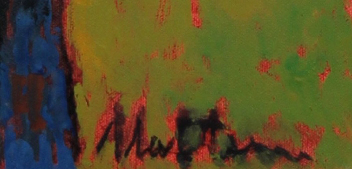 20th Century Nude & Textile Oil <br><br>#56573