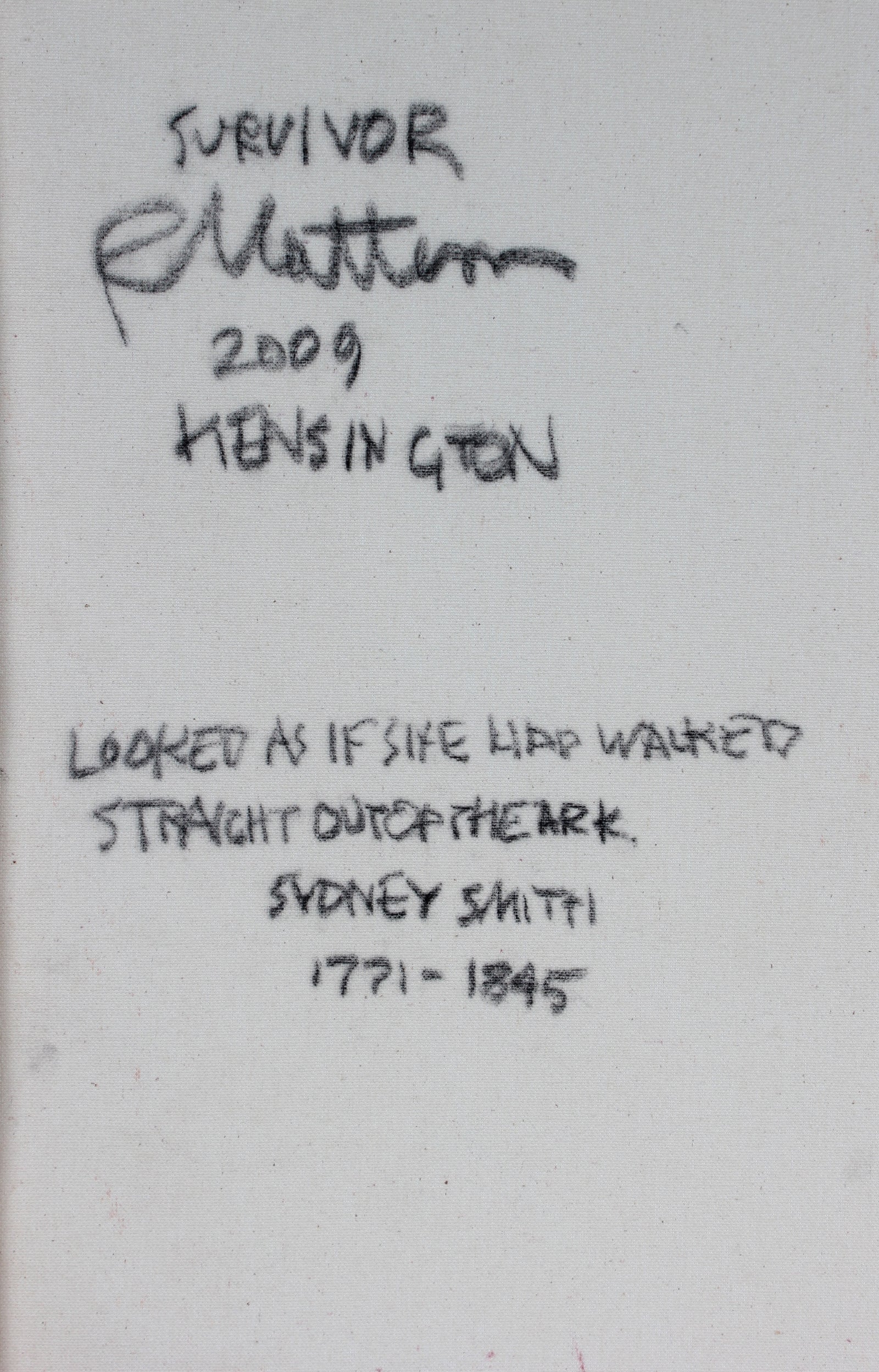 <I>Survivor</I> <br>2009 Oil <br><br>#56604