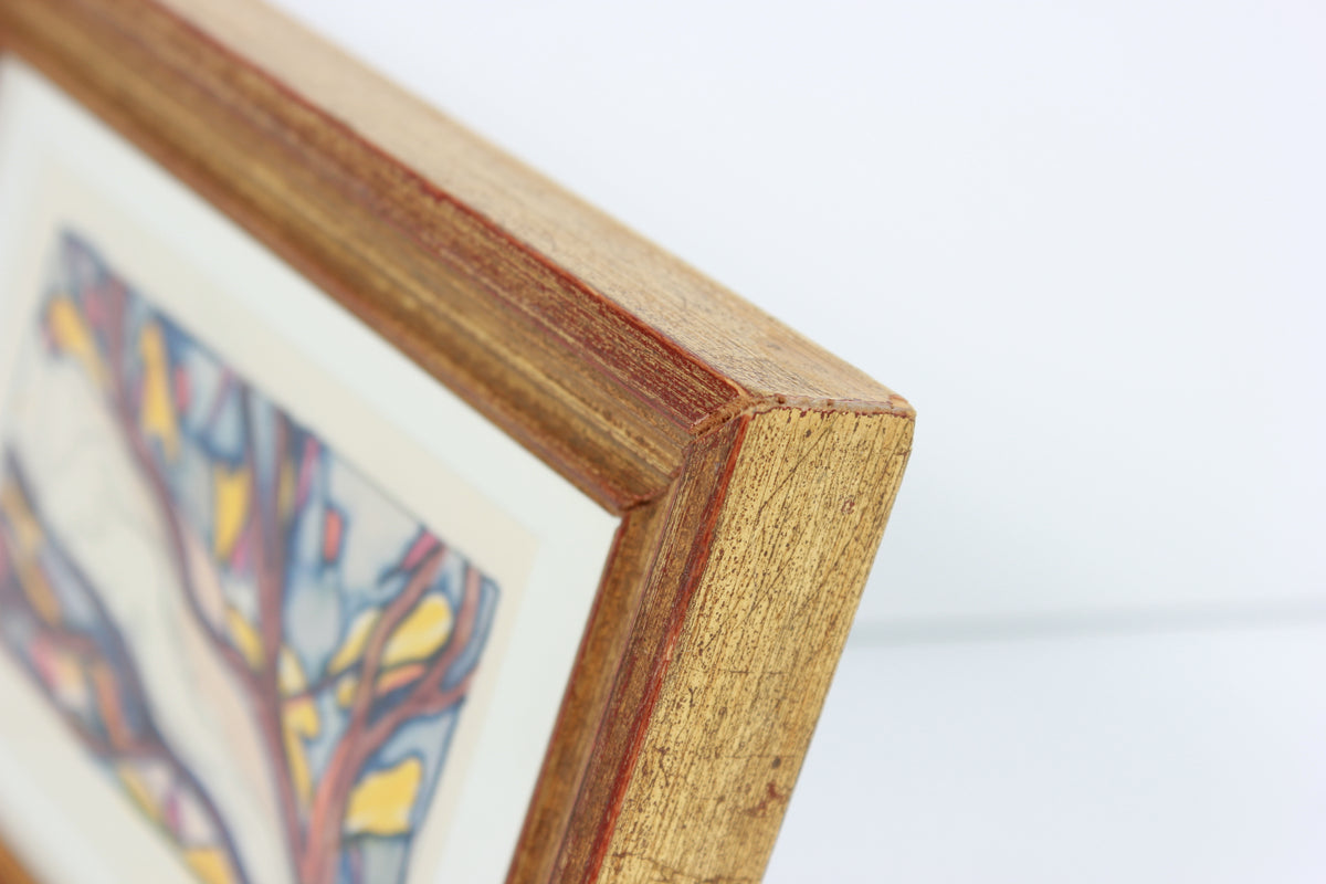 1965 Gouache Ink and Graphite Abstract Figure <br><br>#58288