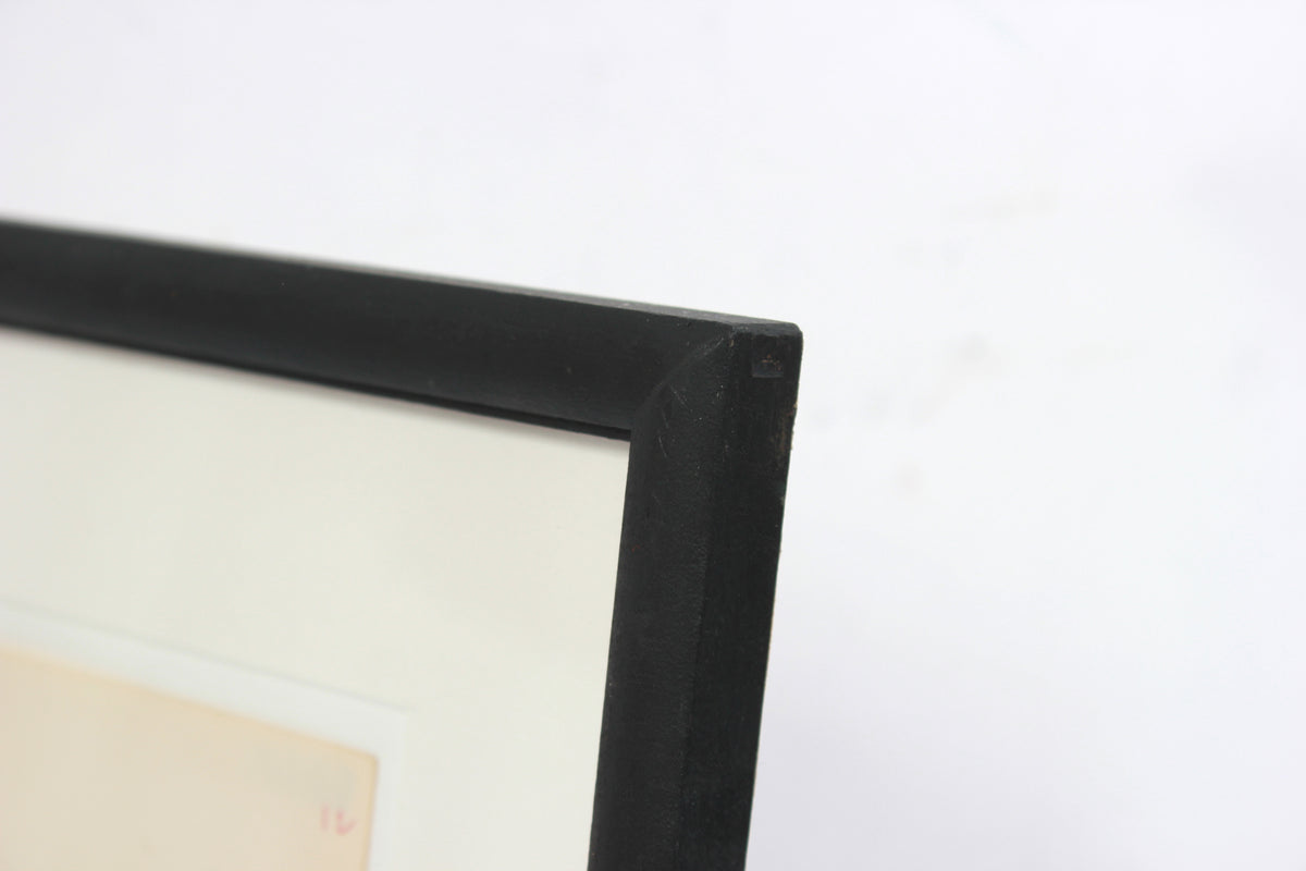 Surreal Landscape Horizon <br>1965 Ink & Gouache <br><br>#58301