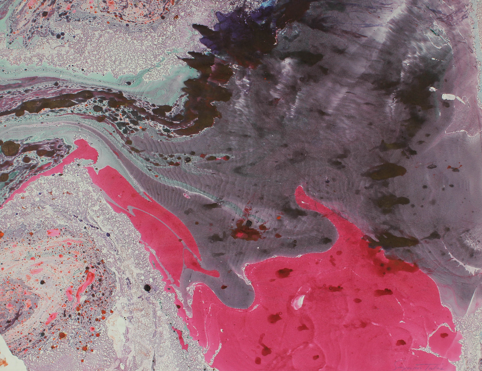 Cosmos X<br>1979 Oil on Paper<br><br>#61199