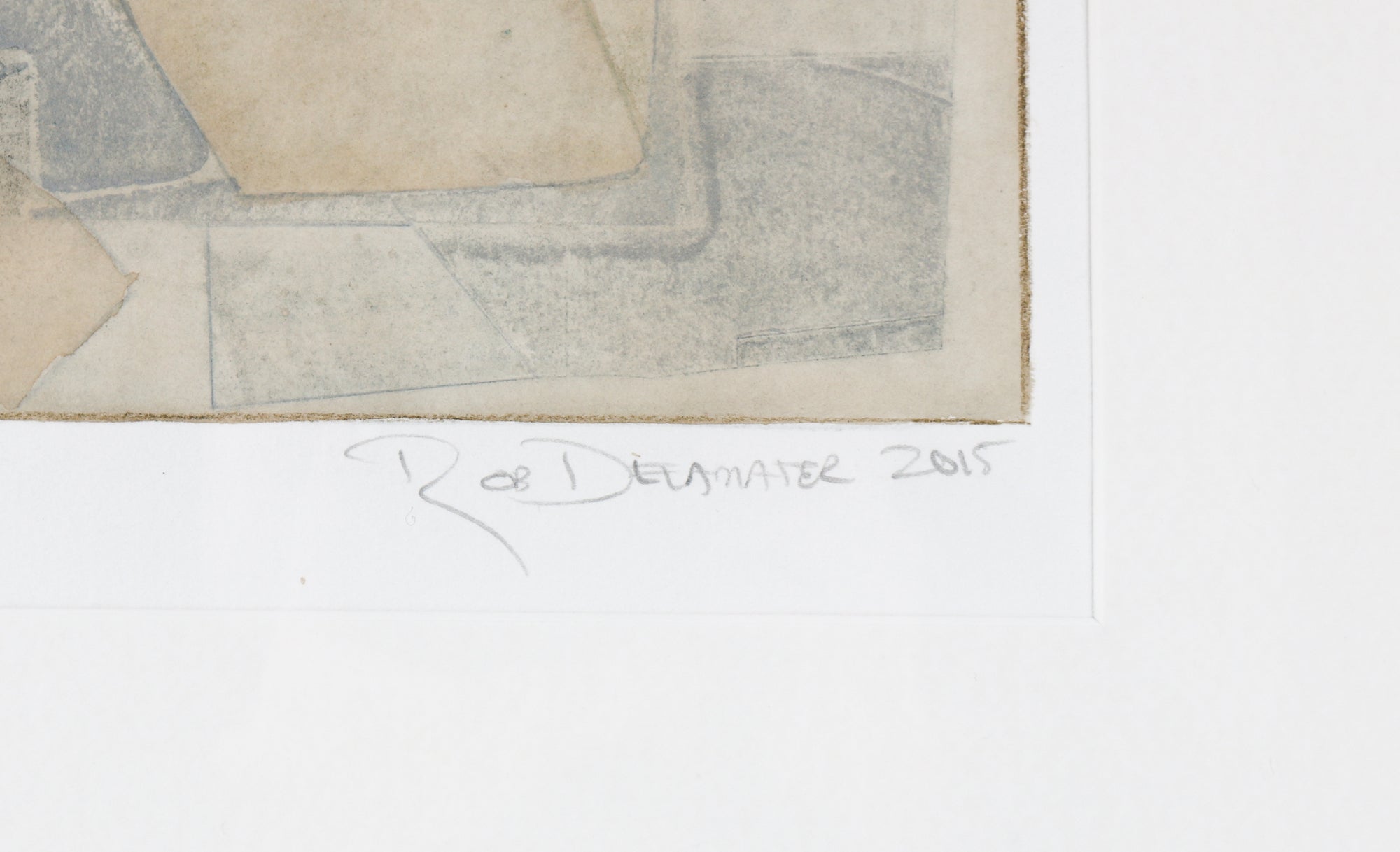 <i>Remembering Trastevere</i> <br>2015 Monotype <br><br>#67050