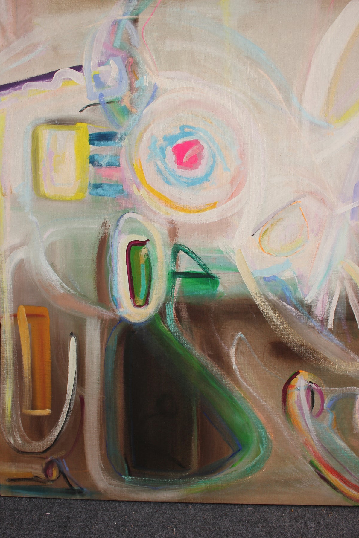 <i>Secret Garden</i> <br>1966 Oil on Linen<br><br>#69432