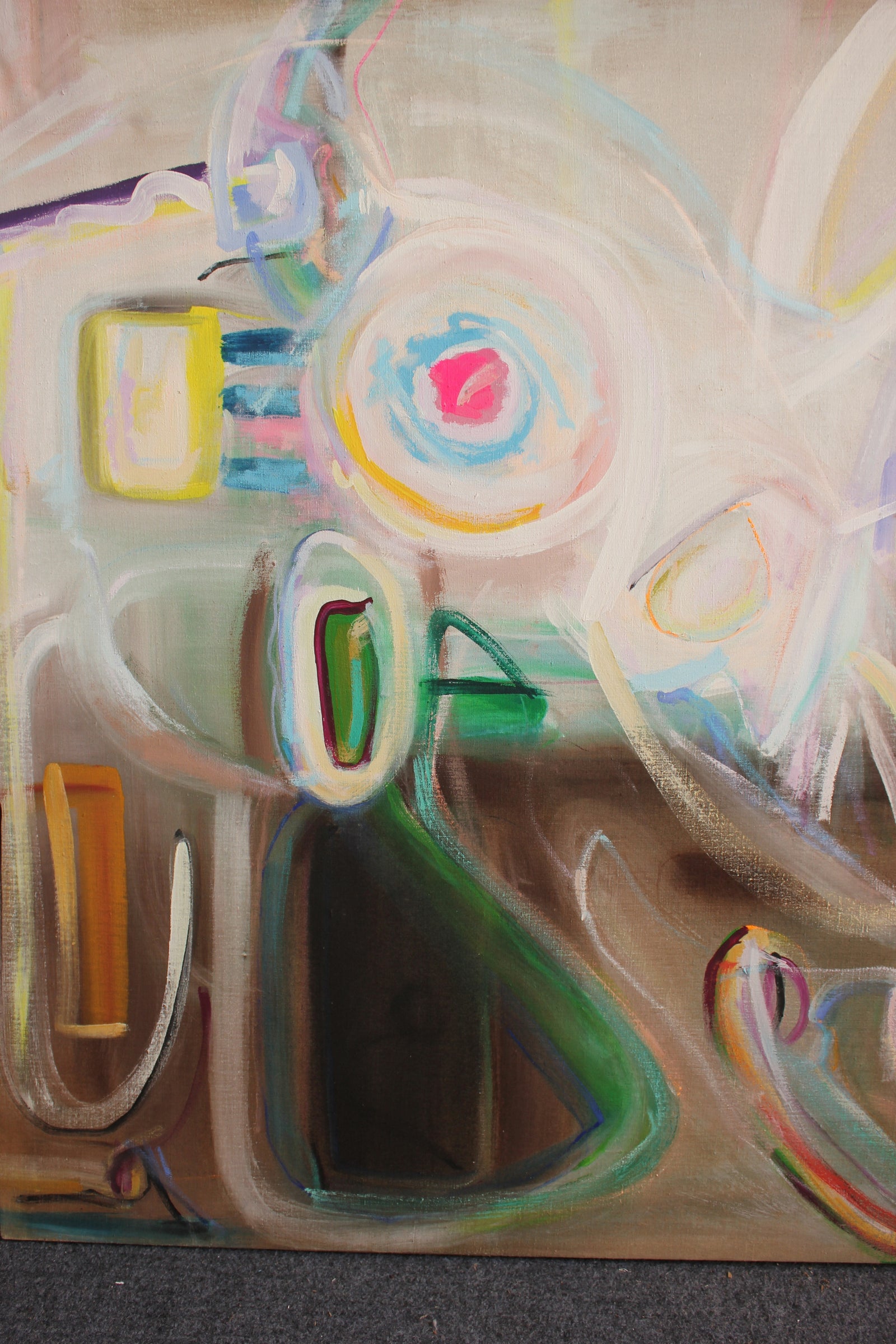 <i>Secret Garden</i> <br>1966 Oil on Linen<br><br>#69432