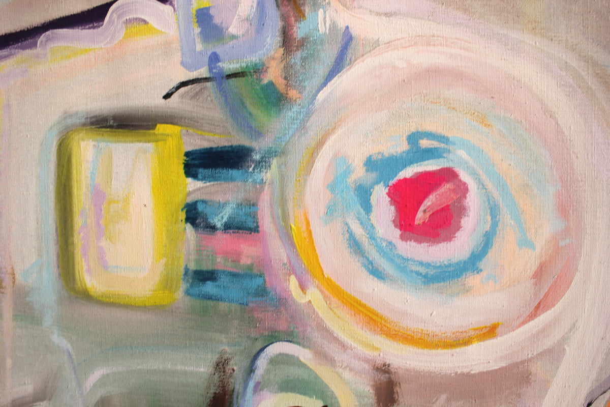 <i>Secret Garden</i> <br>1966 Oil on Linen<br><br>#69432