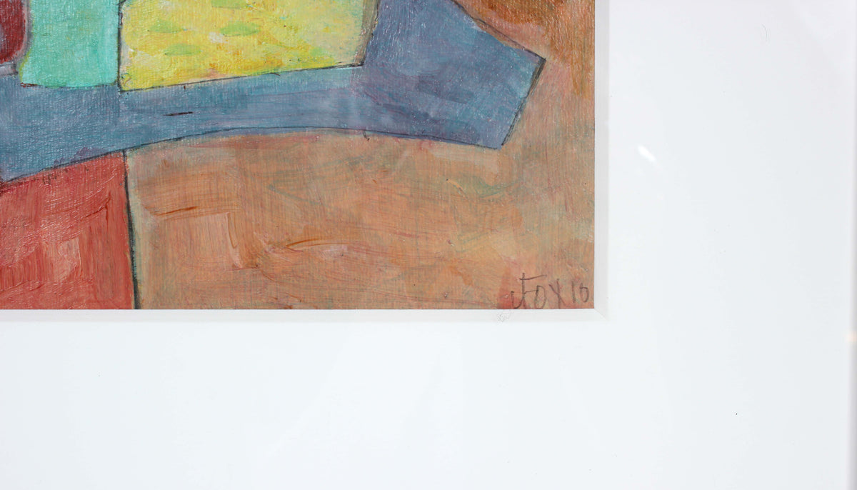 <i>Cheese and Wine</i><br>2010 Acrylic on Paper<br><br>#71227