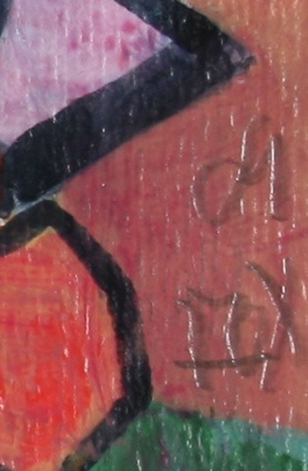 <i>Picnic by Rock</i><br>2009 Acrylic Scene<br><br>#71265