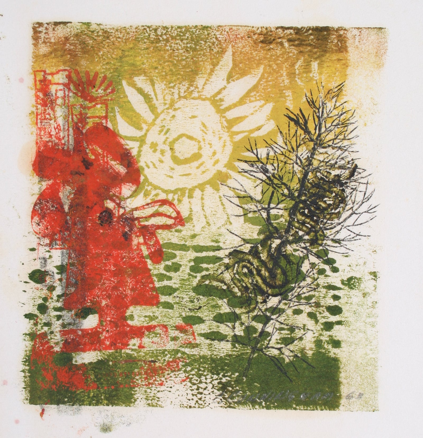 <i>Sun Up</i><br>1963 Monotype<br><br>#71313