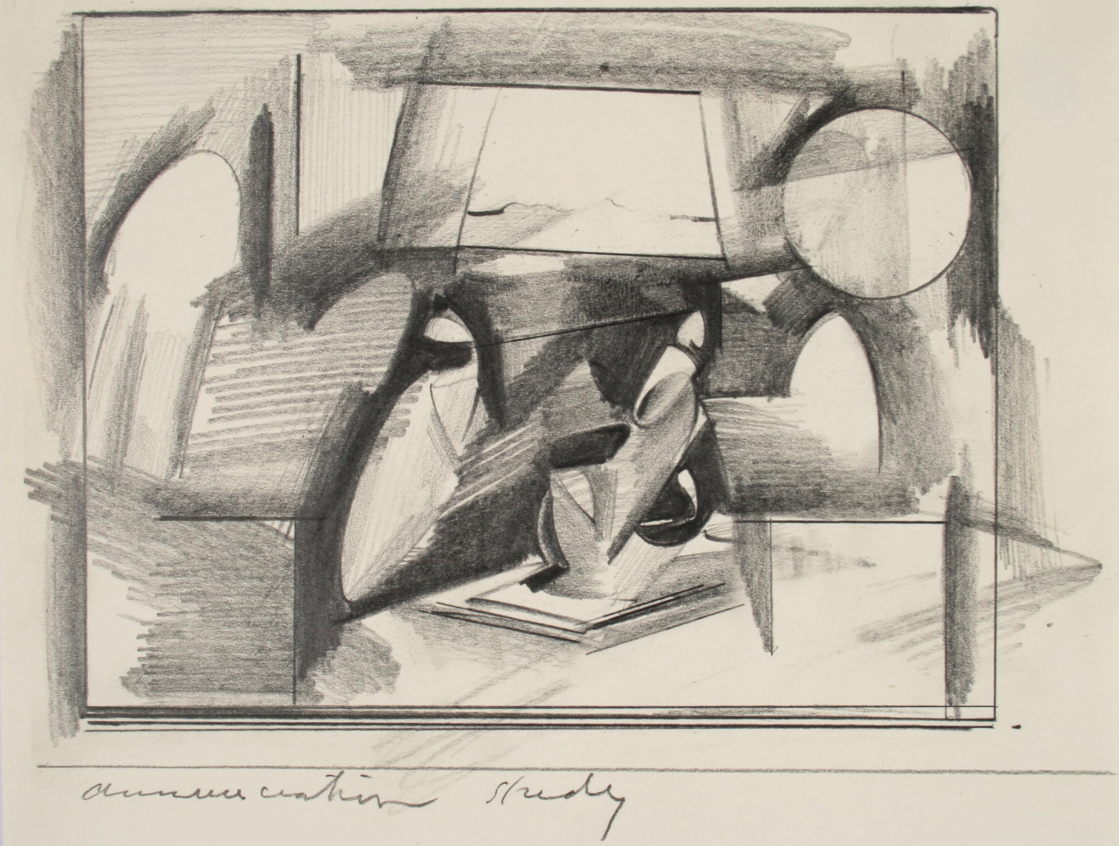 <i>Answer Within</i><br>Late 20th Century Graphite<br><br>#71479