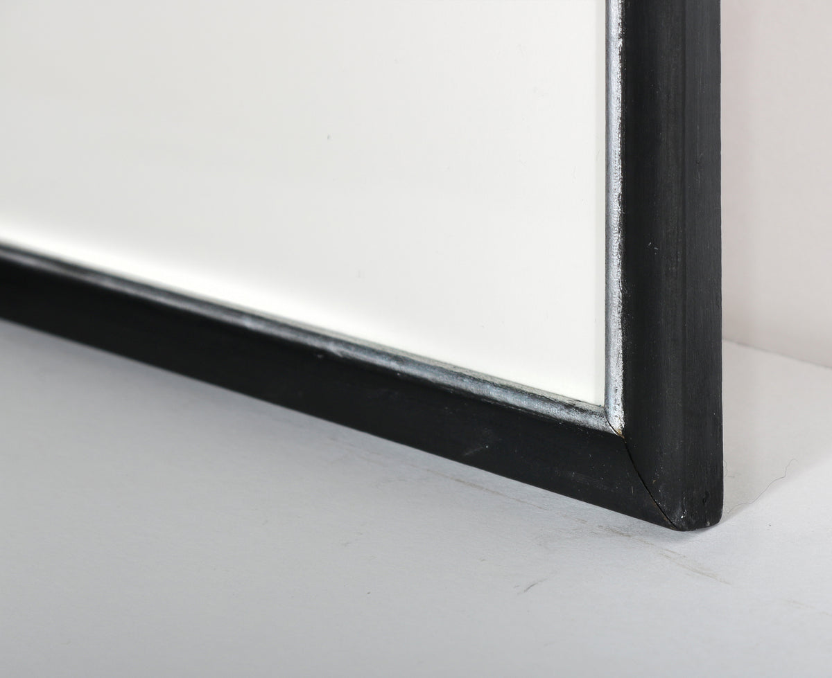 Red and Blue Abstract <br>Late 20th Century Oil on Paper <br><br>#71539