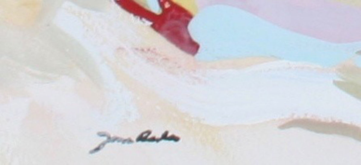 Bay Area Figurative Abstract<br>Early 1960s Oil on Paper<br><br>#72066