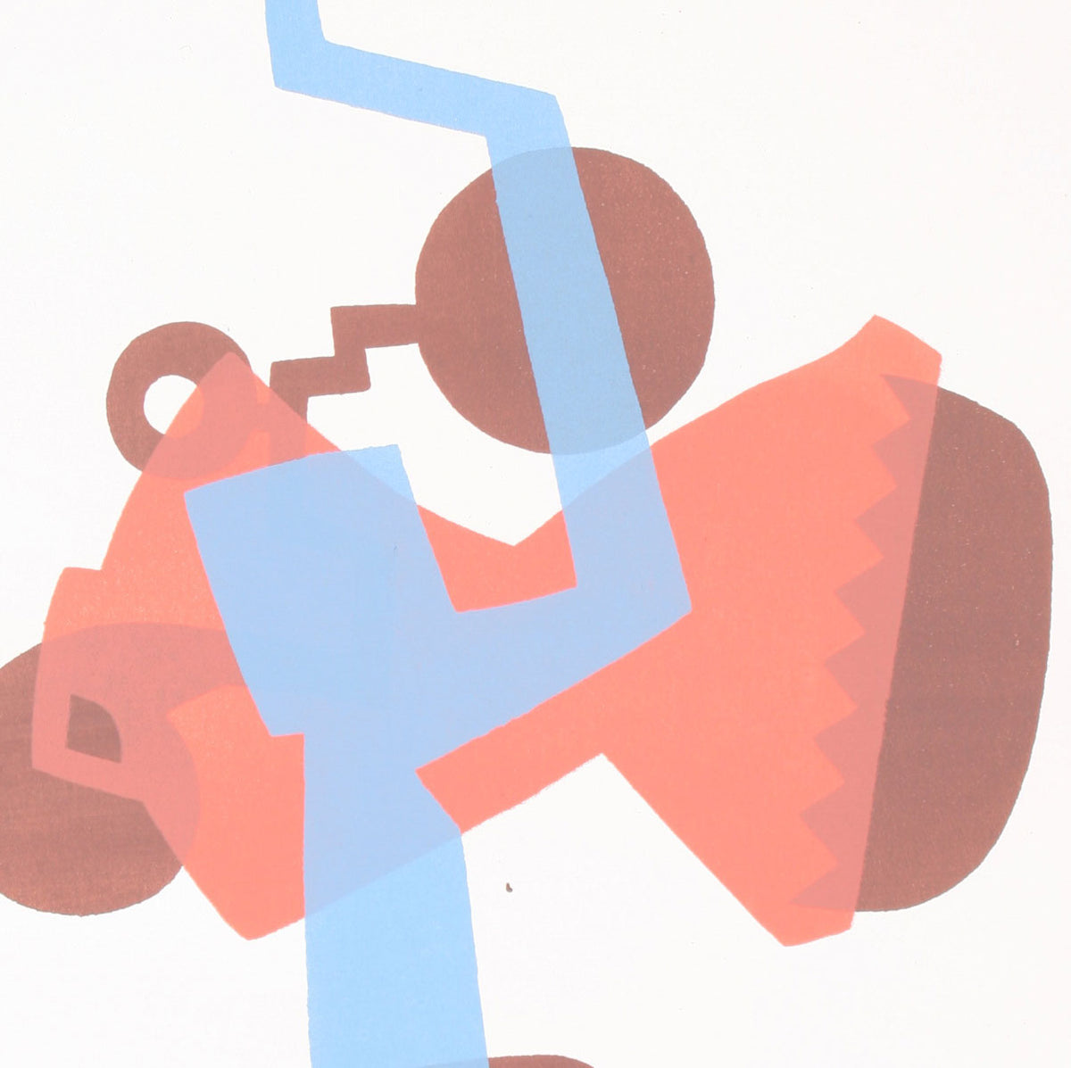 Abstract Serigraph in Complementary Colors, 1972<br><br>#72087