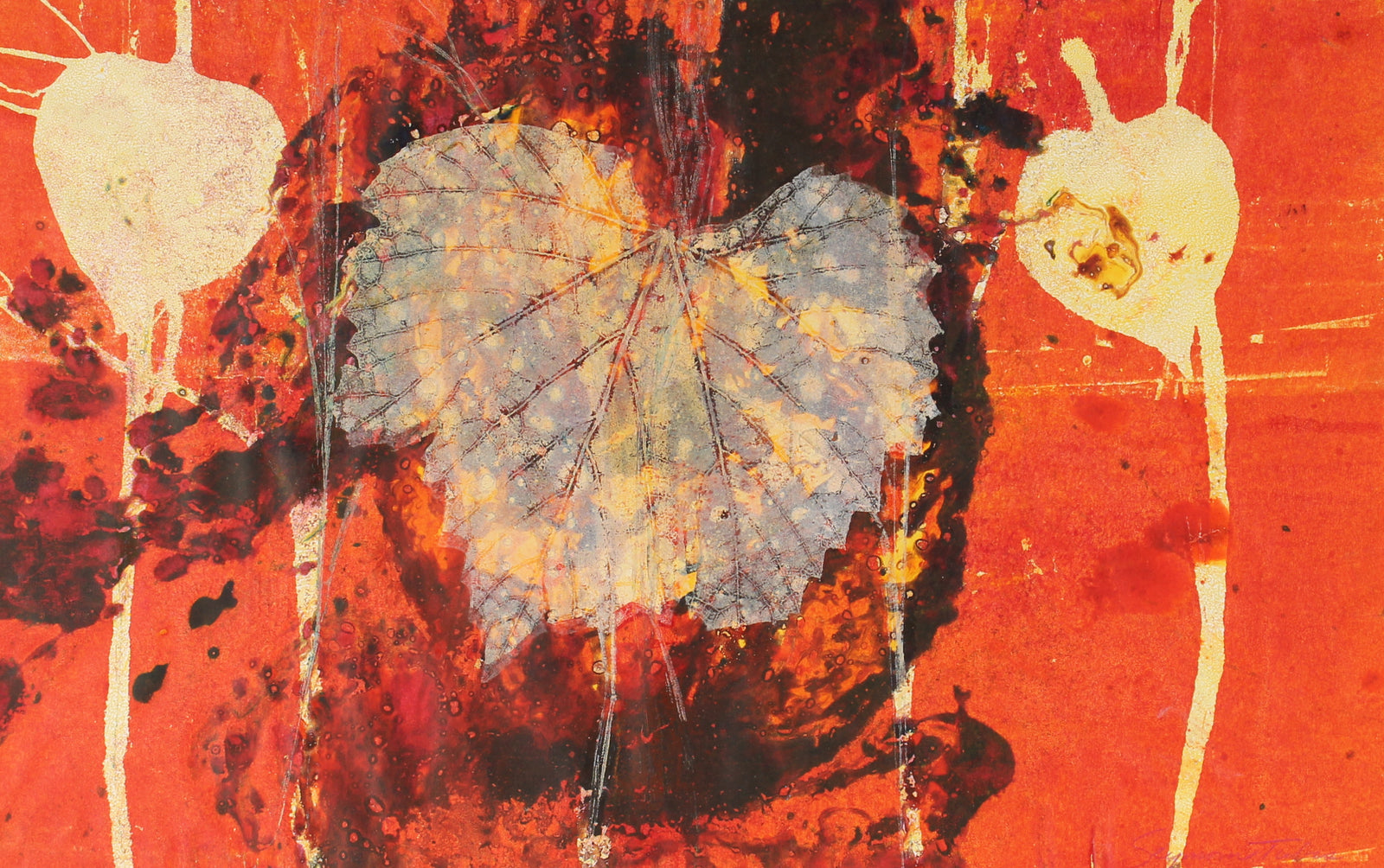 <i>October</i> <br>1971 Original Mixed Media Print on Paper <br><br>#80888