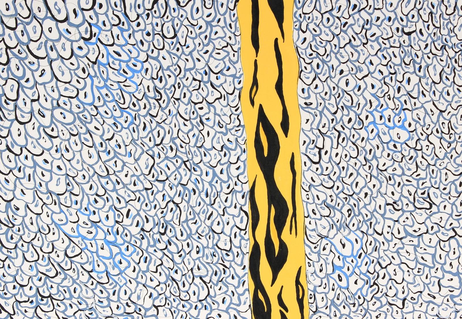 <i>Safari VIII</i><br>2001 Acrylic Abstract<br><br>#82536