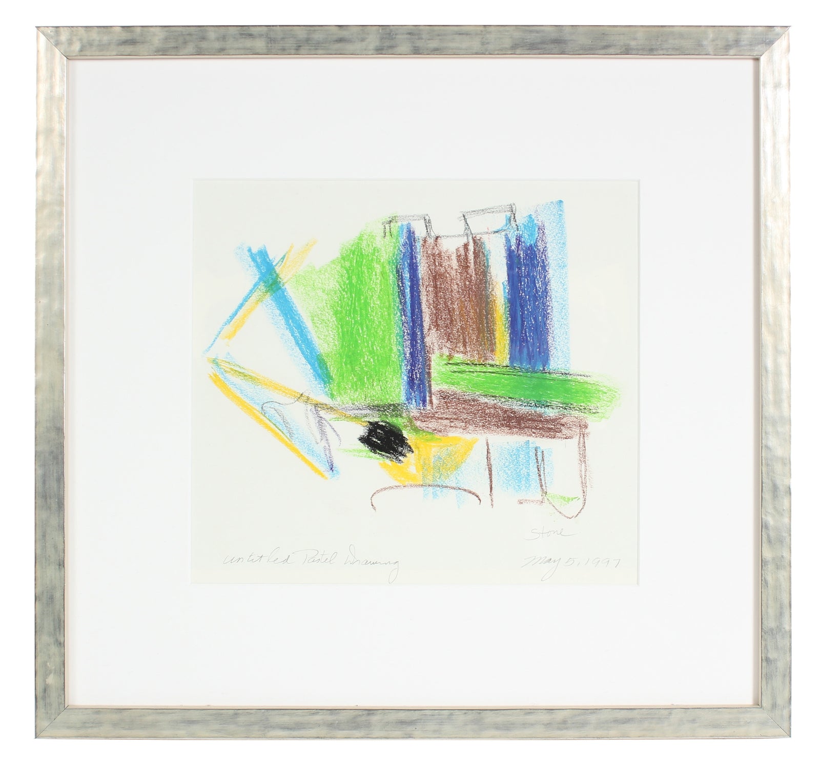 <i>Untitled Pastel Drawing</i><br>1997 Oil Pastel<br><br>#82541