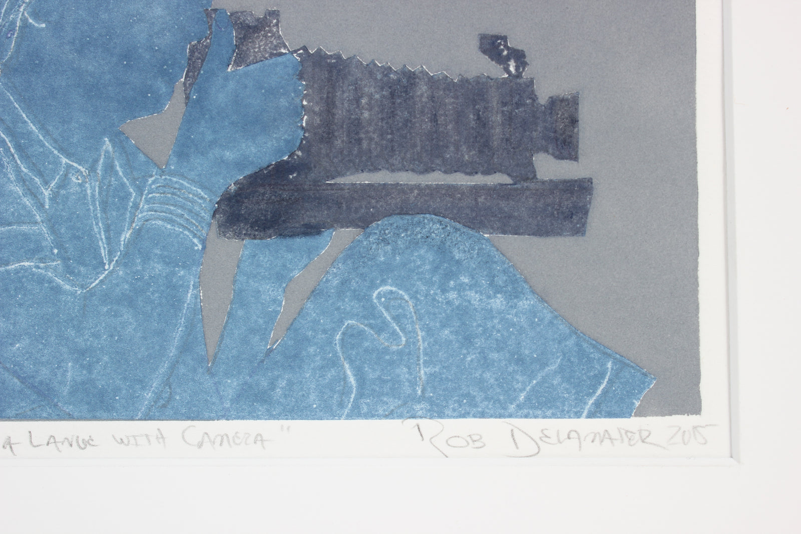 <i>Dorothea Lange with Camera</i><br>2015 Monotype<br><br>#83113