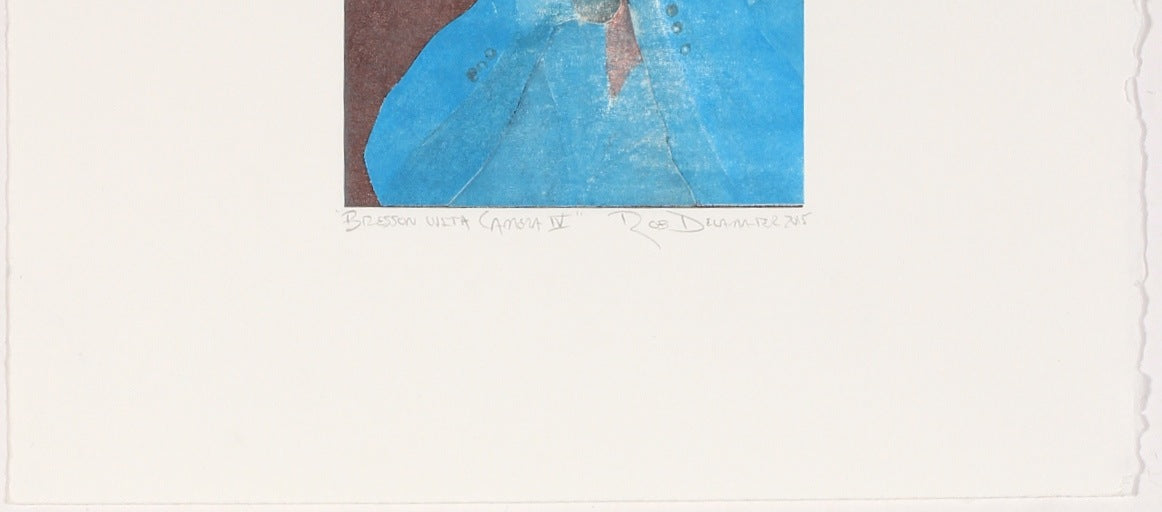 <i>Bresson with Camera IV</i><br>2015 Monotype<br><br>#83125