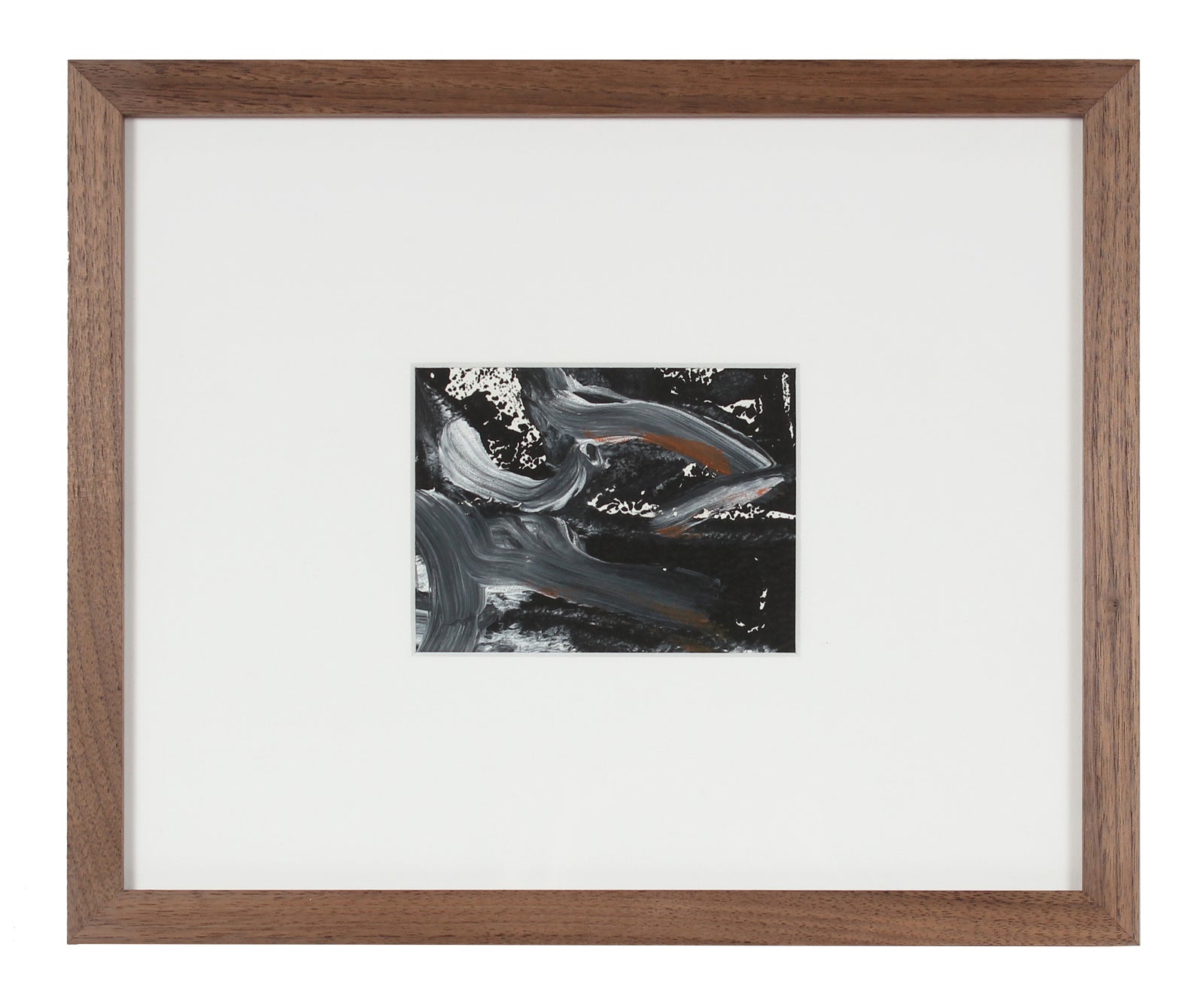 Late 20th Century Abstract<br>Monochromatic Monoprint<br><br>#84684