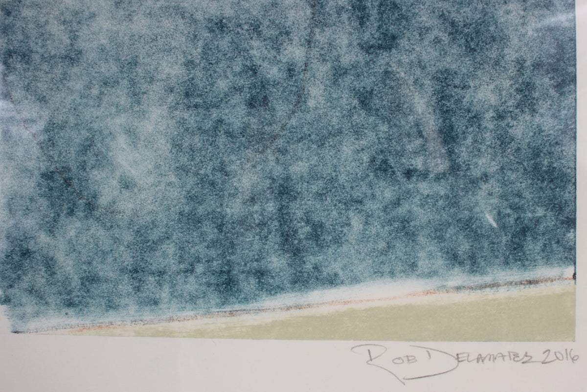 <i>Blue Note V</i><br>2016 Mixed Media Monotype<br><br>#85180