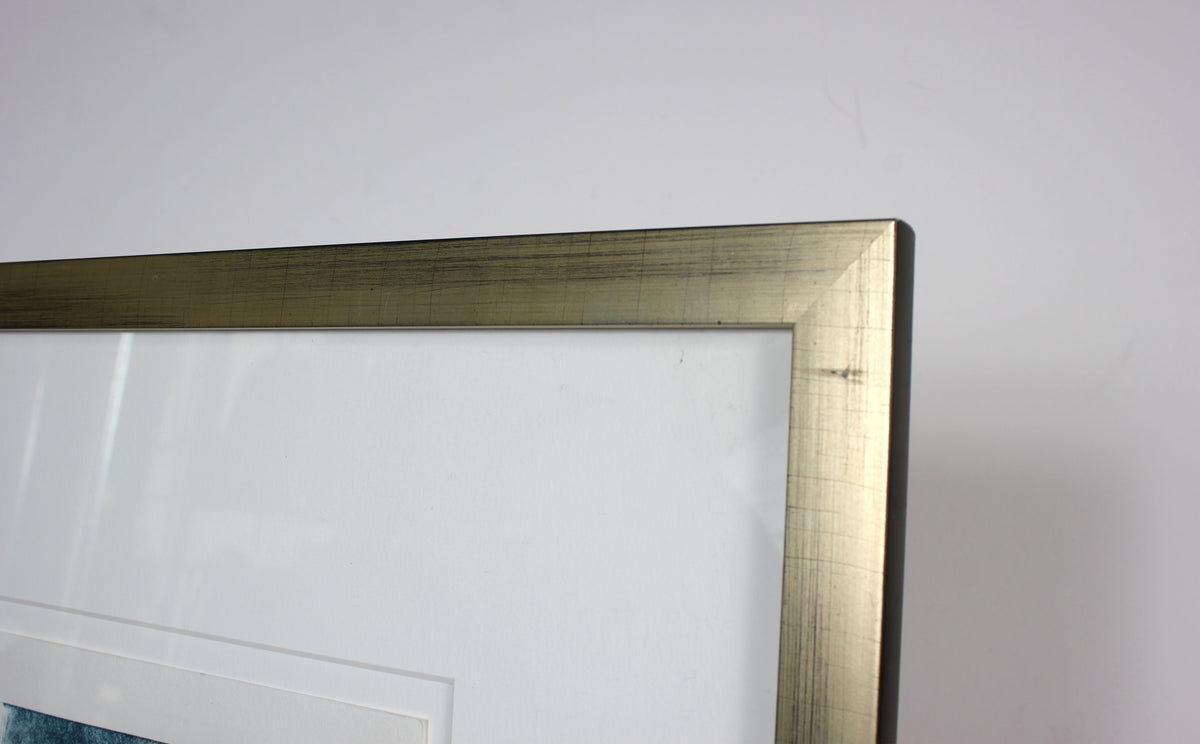 <i>Blue Note V</i><br>2016 Mixed Media Monotype<br><br>#85180