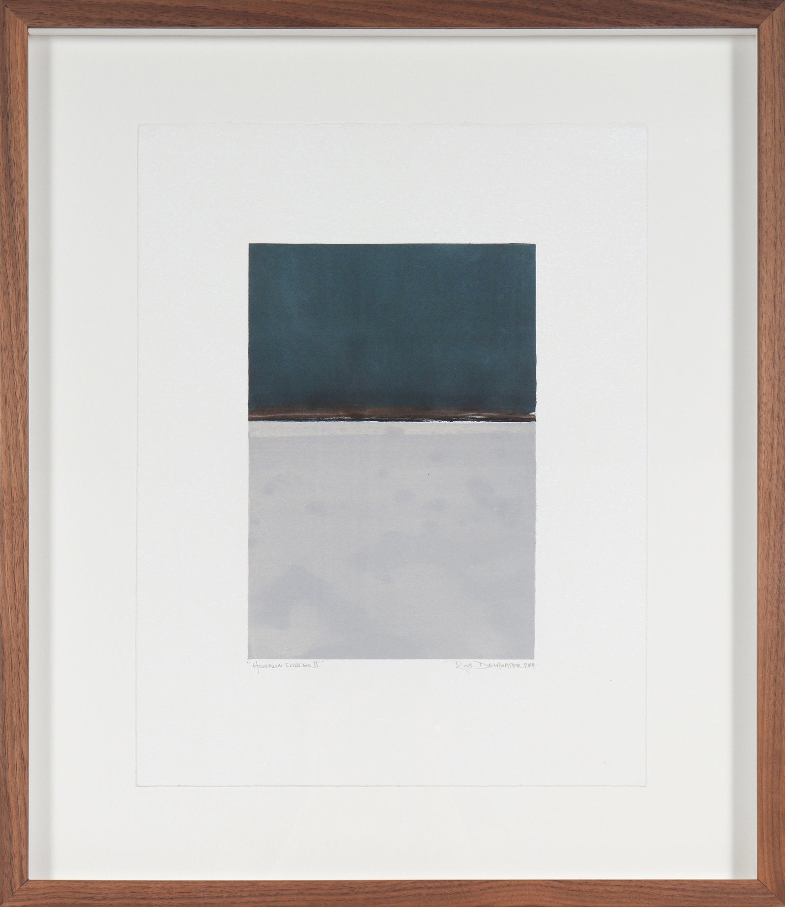 <i>Horizon Indigo II</i> <br>2014 Monotype <br><br>#85550