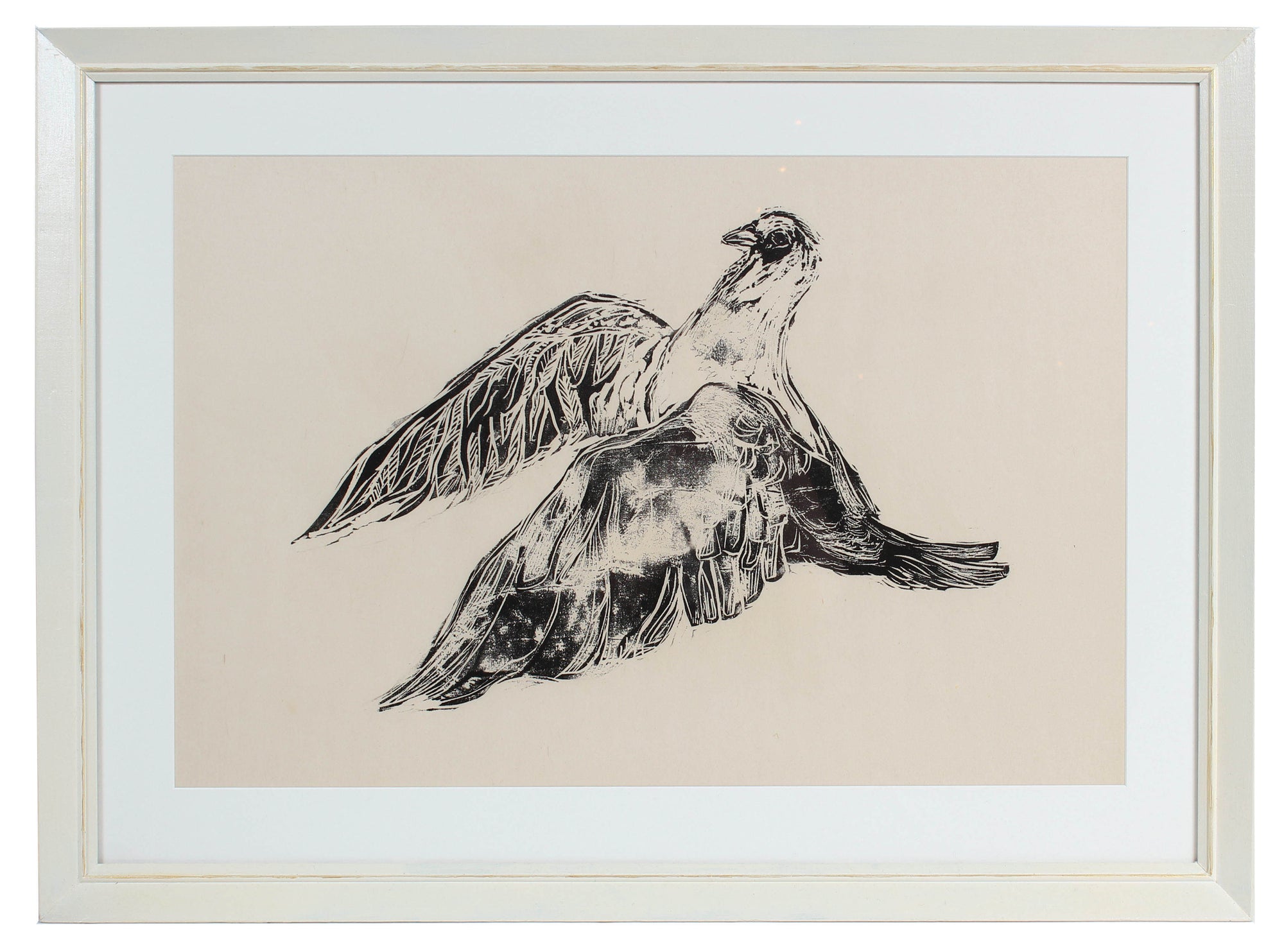 <i>Dove</i><br>1960s Woodcut<br><br>#8562