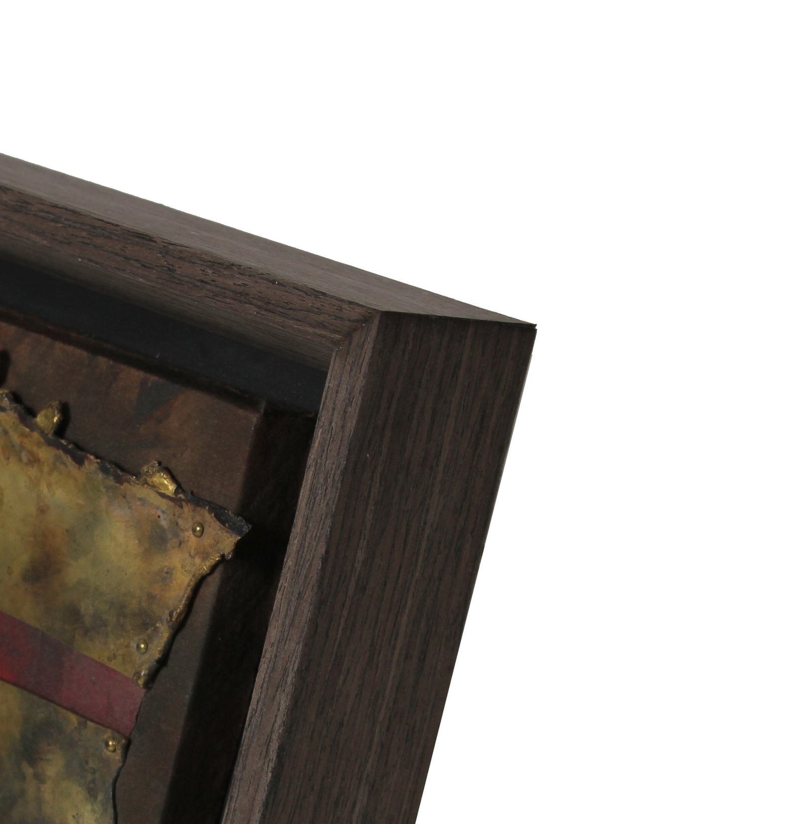 <i>Olé</i>, 20th Century<br>Bronze, Cloth & Acrylic on Wood Panel<br><br>#87881