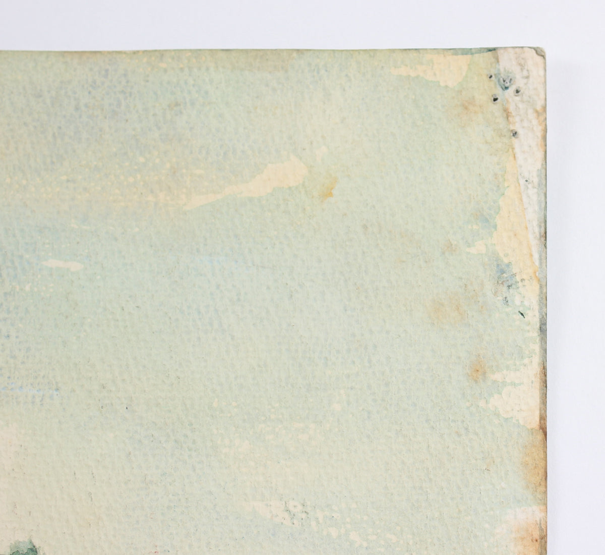 Watercolor Landscape with Cows<br>Mid Century<br><br>#88039